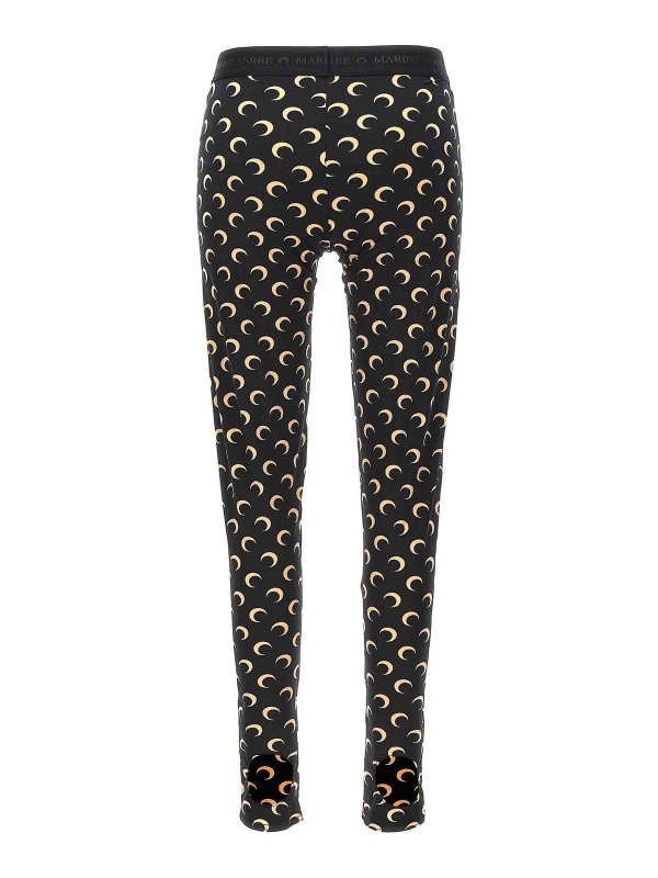 MARINE SERRE: leggings online - Leggings stampati alla luna