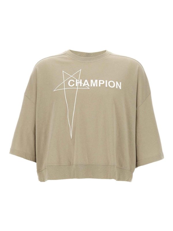 RICK OWENS: t-shirts - T-Shirt Champion X