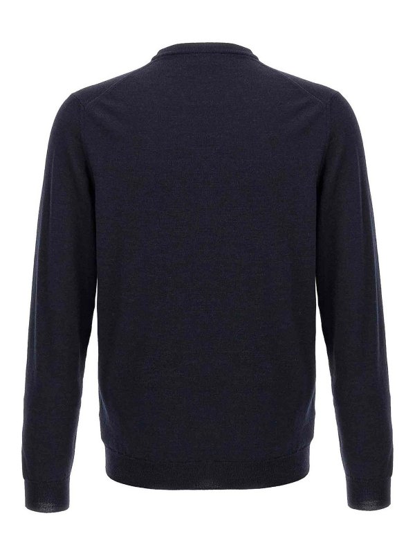 ZANONE: クルーネック online - クルーネック - ブルー