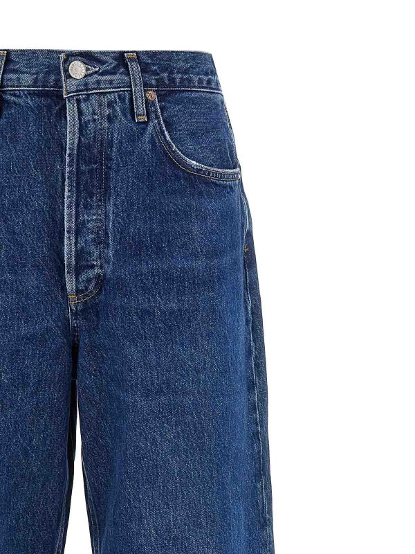 The Best Shops AGOLDE: ブーツカットジーンズ - ブーツカットジーンズ - ブルー