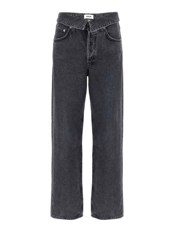 AGOLDE: ブーツカットジーンズ - ブーツカットジーンズ - グレー