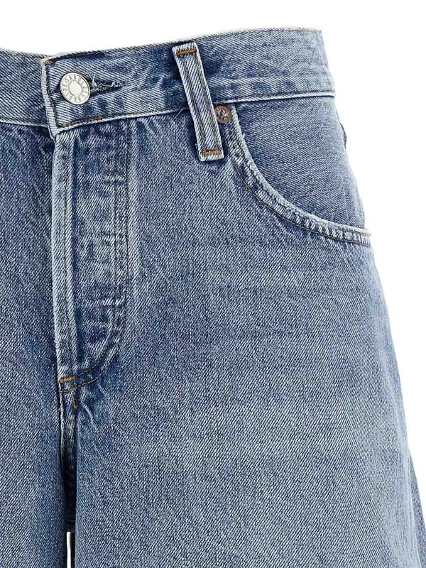 The Best Shops AGOLDE: Shorts - Short - Bleu Clair