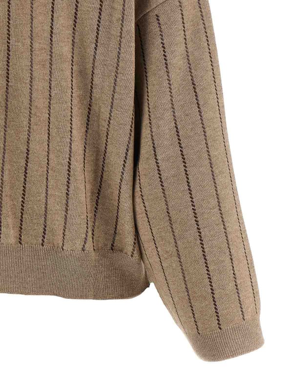 Sequin Cashmere Sweater shop online: BRUNELLO CUCINELLI