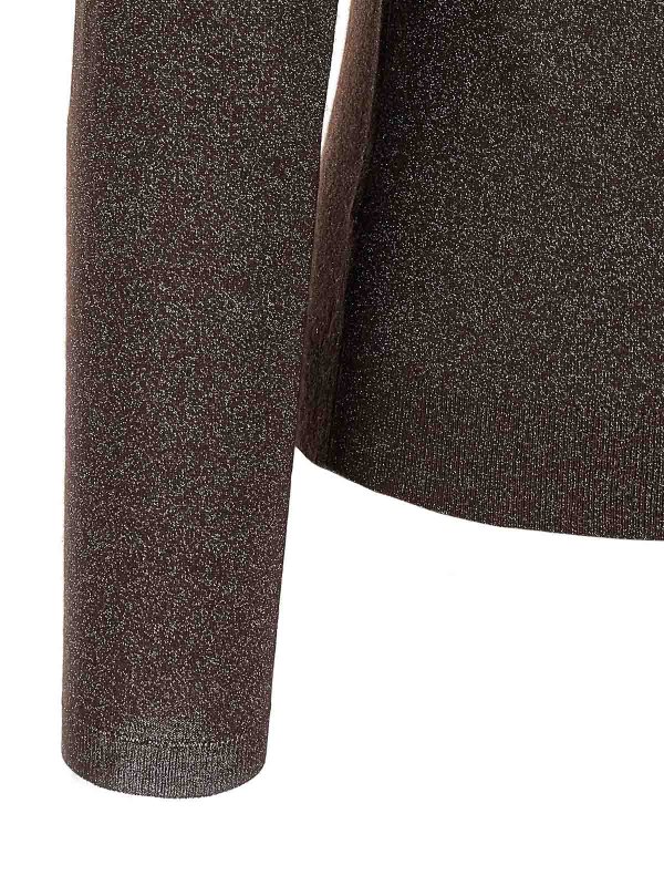 タートルネック/ポロネック - ブラウン shop online: BRUNELLO CUCINELLI