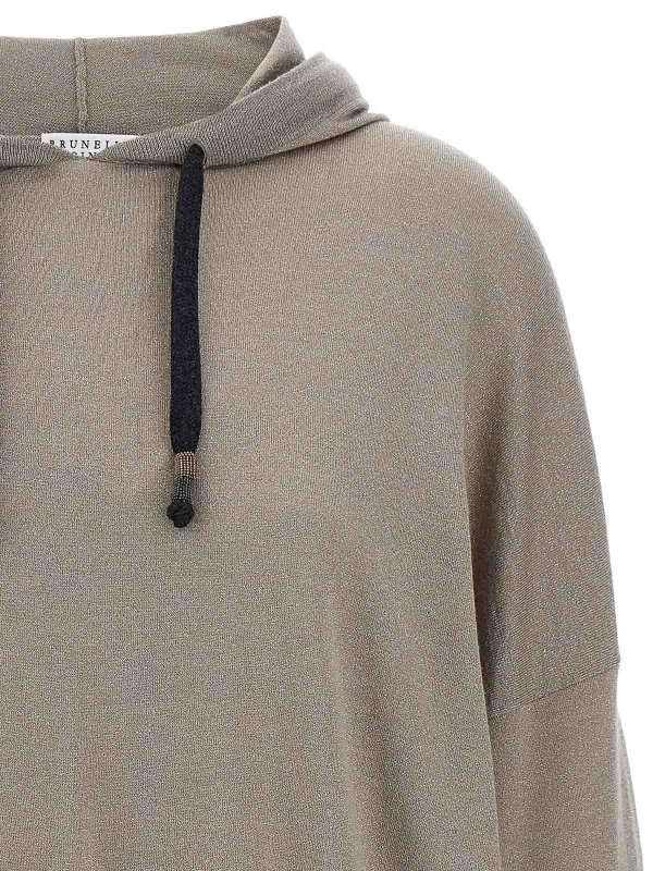 The Best Shops BRUNELLO CUCINELLI: Sweatshirts & Sweaters - Sparkling Hoodie