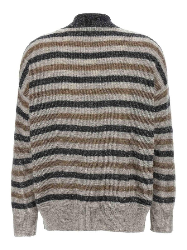 BRUNELLO CUCINELLI: カーディガン online - カーディガン - マルチカラー