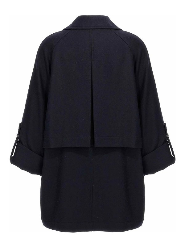 BRUNELLO CUCINELLI: ショートコート online - ショートコート - ブルー