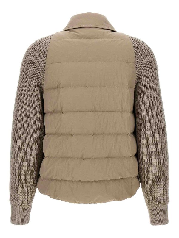 BRUNELLO CUCINELLI: padded jackets online - Two-Material  Down Jacket