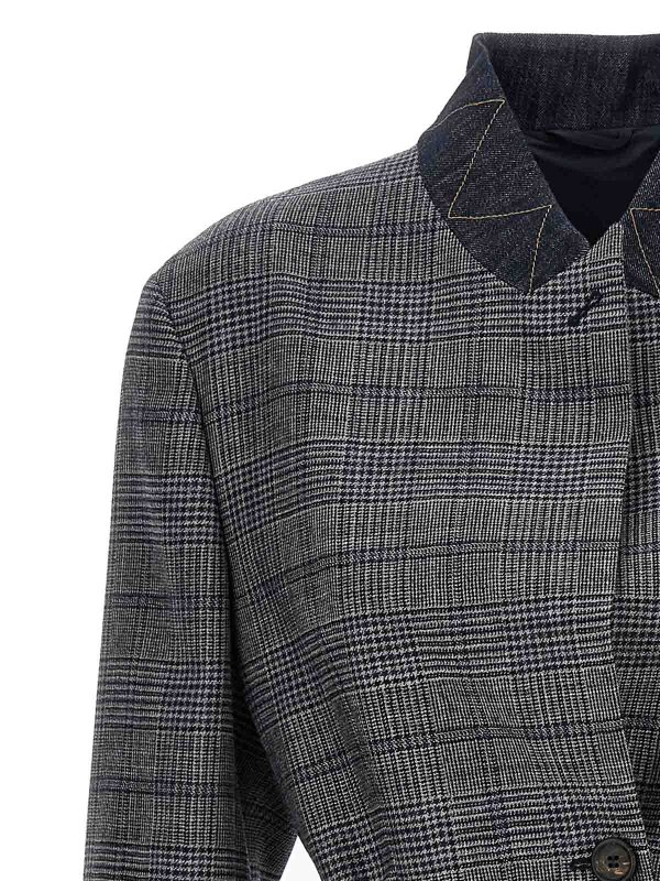 ブレザー - グレー shop online: BRUNELLO CUCINELLI