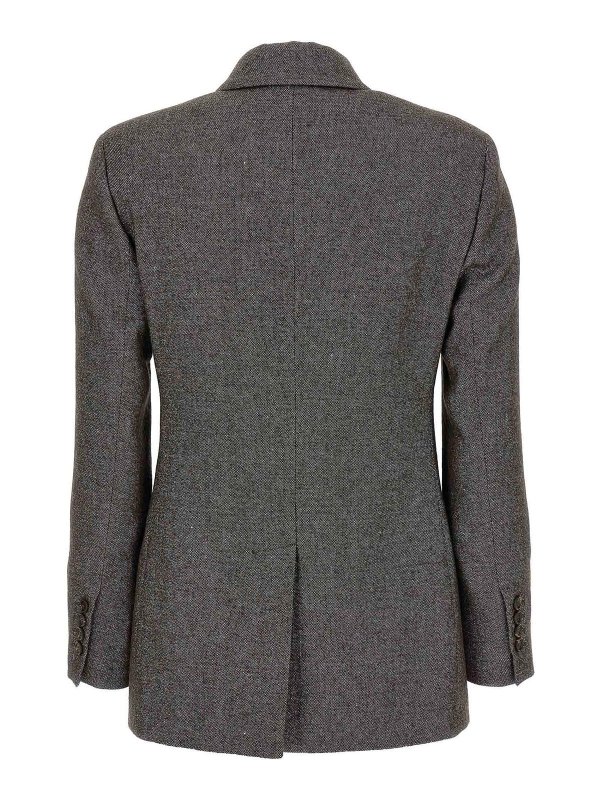 BRUNELLO CUCINELLI: blazers online - Blazer Tweed Monile