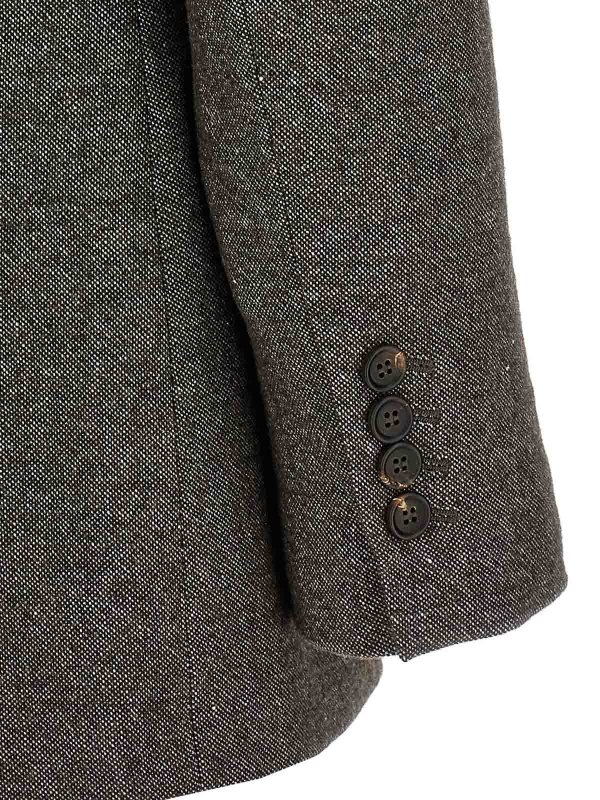 Blazer Tweed Monile shop online: BRUNELLO CUCINELLI