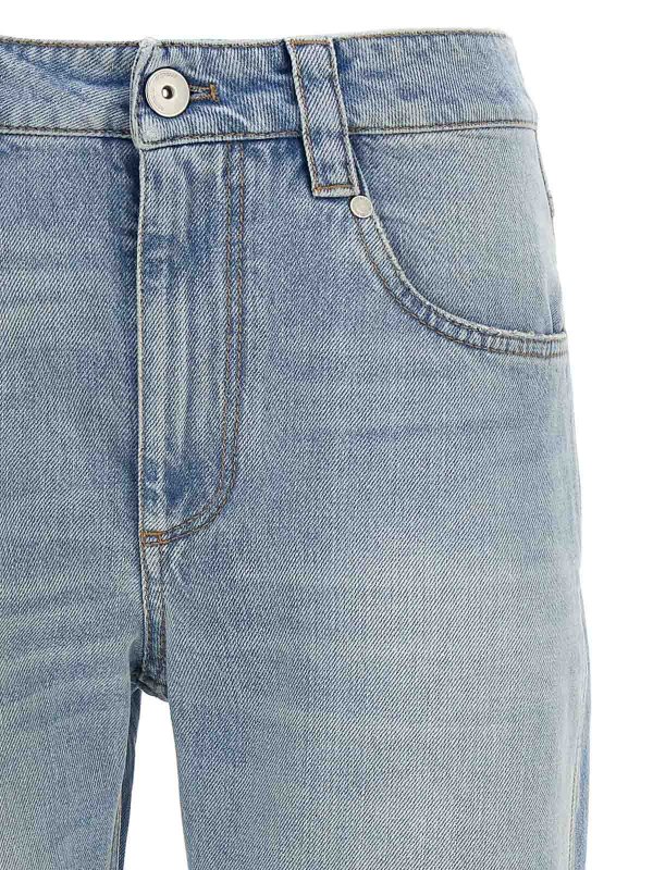 The Best Shops BRUNELLO CUCINELLI: Bootcut - Bootcut Jeans - Hellblau