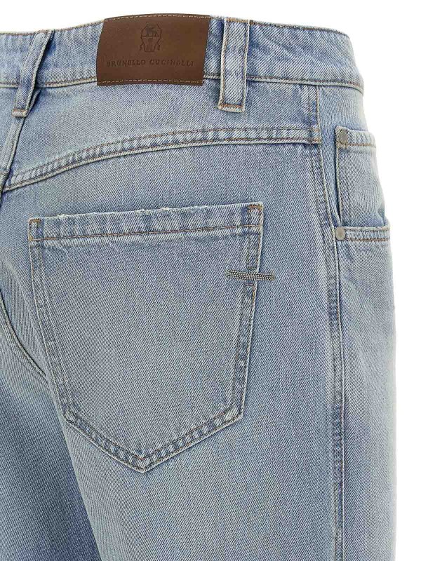 Bootcut Jeans - Hellblau shop online: BRUNELLO CUCINELLI