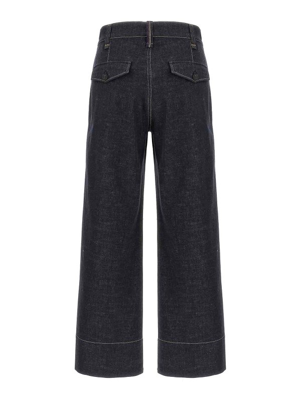 BRUNELLO CUCINELLI: bootcut jeans online - Sartorial Square Jeans