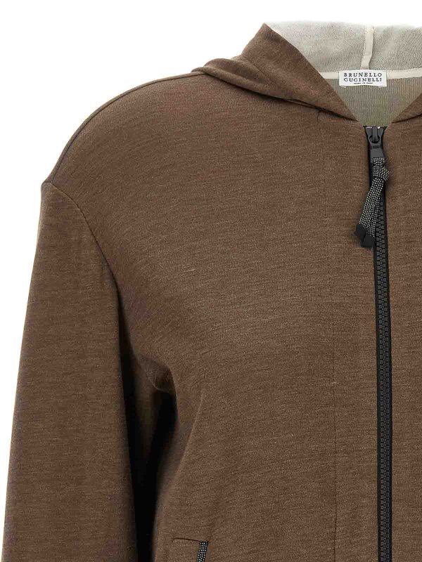 The Best Shops BRUNELLO CUCINELLI: Sweatshirts & Pulls - Sweat-Shirts - Marron