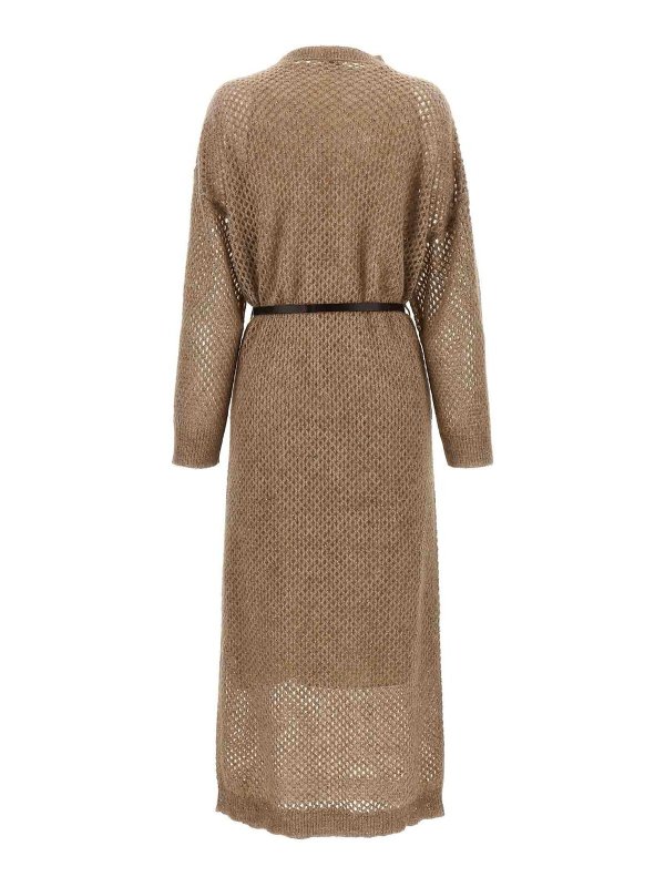 BRUNELLO CUCINELLI: Vestidos media pierna online - Vestido Midi - Beis