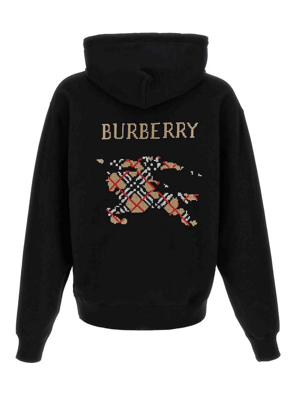 BURBERRY: Sudaderas y suéteres online - Sudadera - Negro