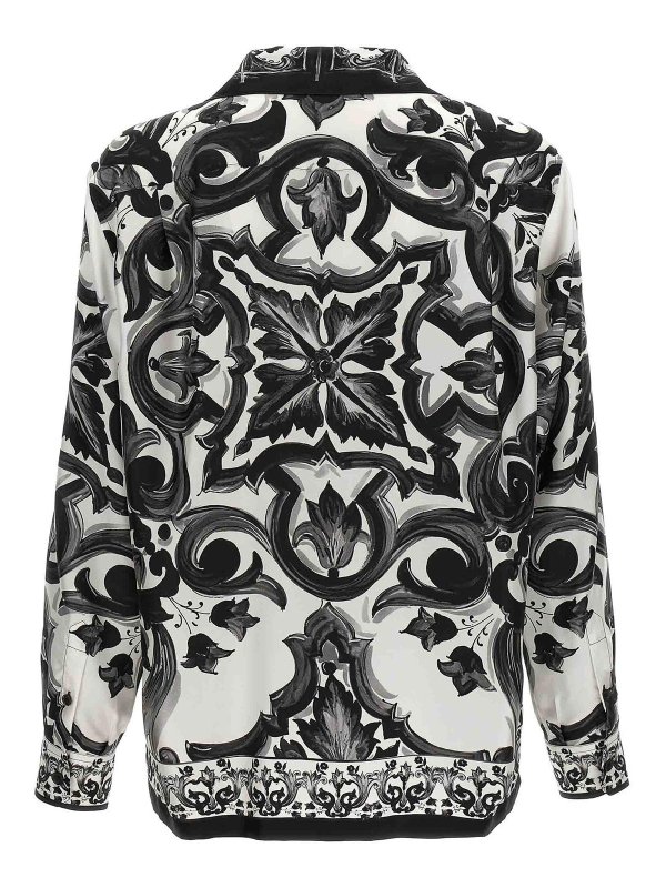 DOLCE & GABBANA: shirts online - Vanity Silk Shirt