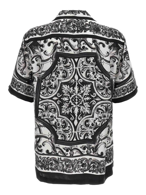 DOLCE & GABBANA: shirts online - Hawaii Silk Shirt