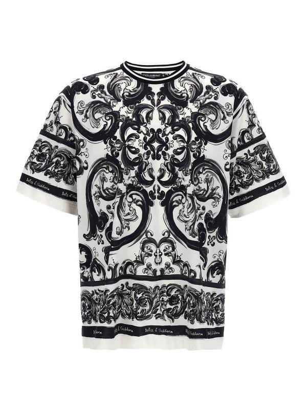 DOLCE & GABBANA: Camisetas - Camiseta - Blanco