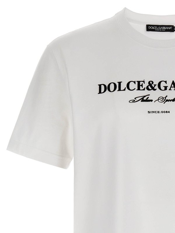 The Best Shops DOLCE & GABBANA: T-shirts - T-Shirt - Weiß