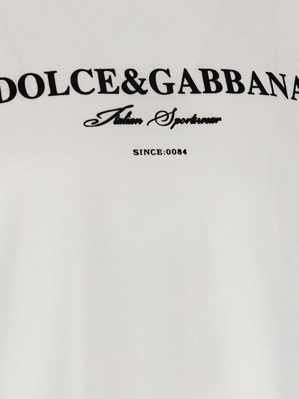 T-Shirt - Weiß shop online: DOLCE & GABBANA