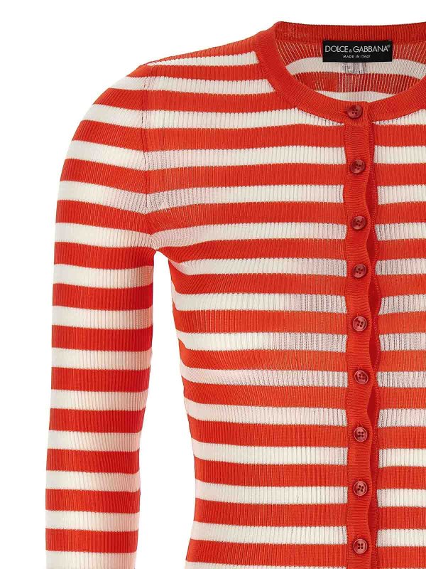 The Best Shops DOLCE & GABBANA: カーディガン - カーディガン - オレンジ