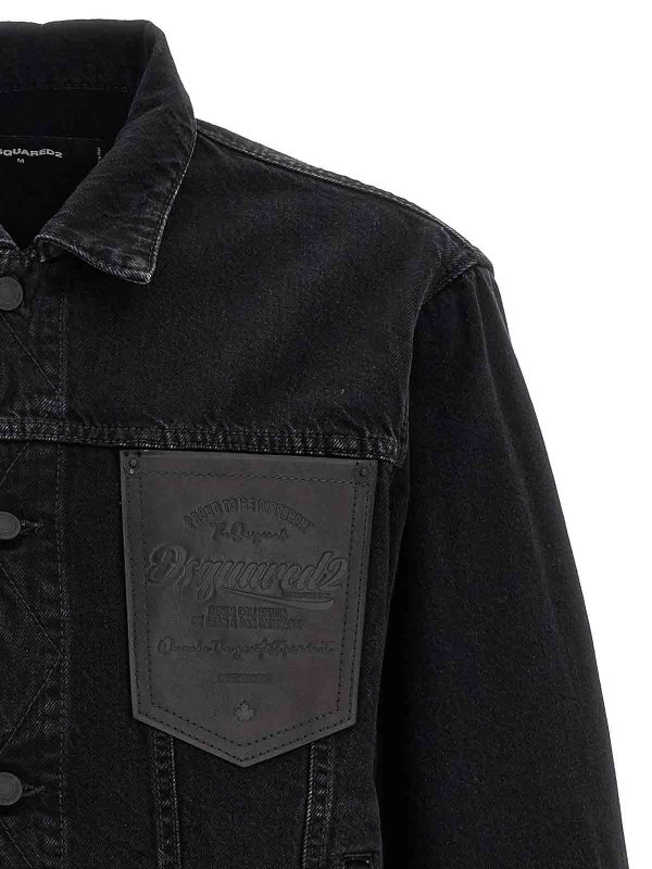 The Best Shops DSQUARED2: denim jacket - Denim Jacket