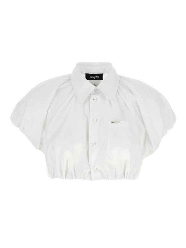 DSQUARED2: Chemises - Chemise - Blanc