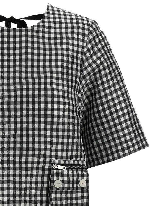 The Best Shops GANNI: ショートドレス - ショートドレス - 白