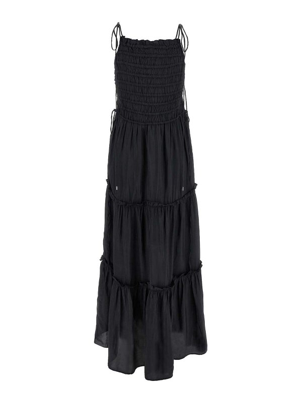 GANNI: ニーレングスドレス online - 膝丈ドレス - グレー