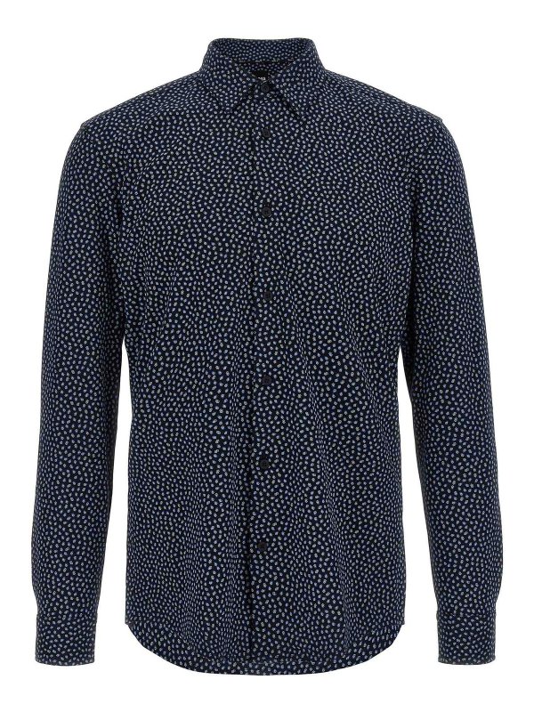 Hugo Boss: Chemises - Chemise - Bleu