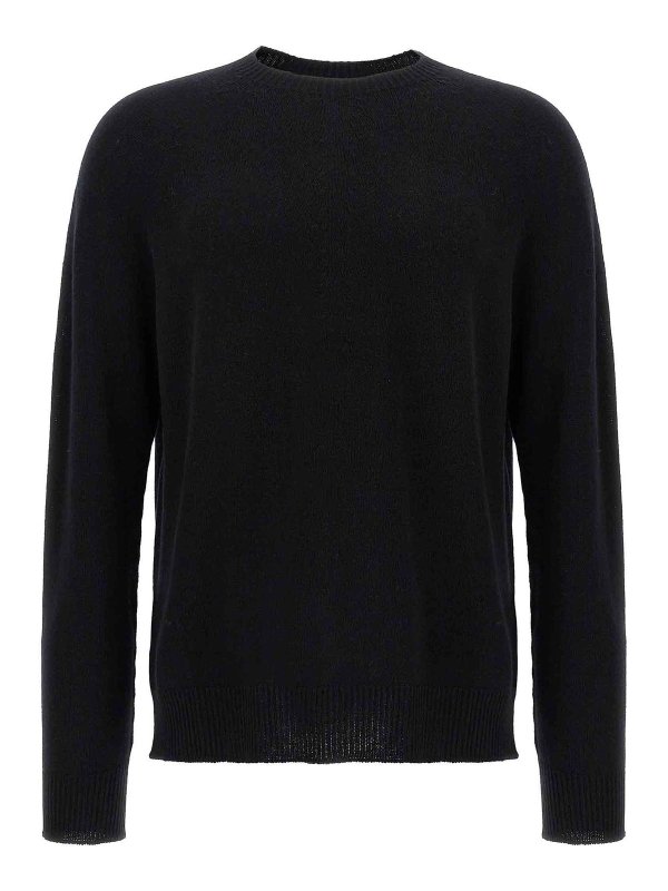 JIL SANDER: クルーネック - クルーネック - 黒