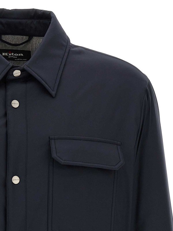 The Best Shops KITON: parkas - Padded Overshirt