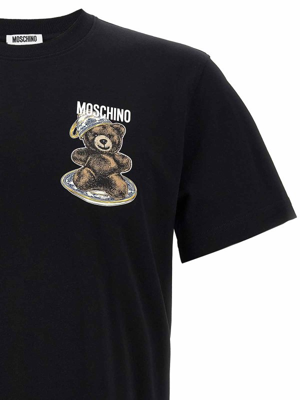 The Best Shops MOSCHINO: t-shirts - Printed T-Shirt