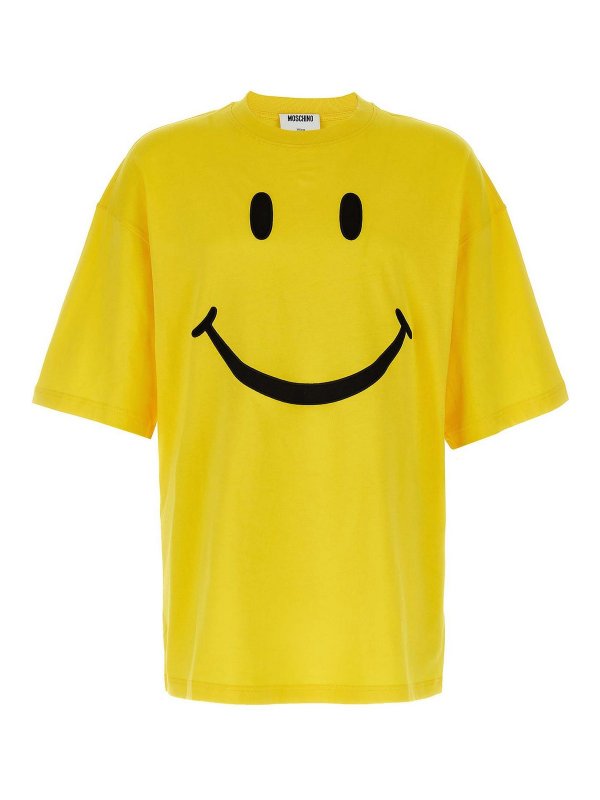 MOSCHINO: Camisetas - Camiseta - Amarillo