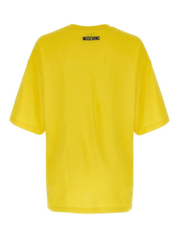 MOSCHINO: Camisetas online - Camiseta - Amarillo