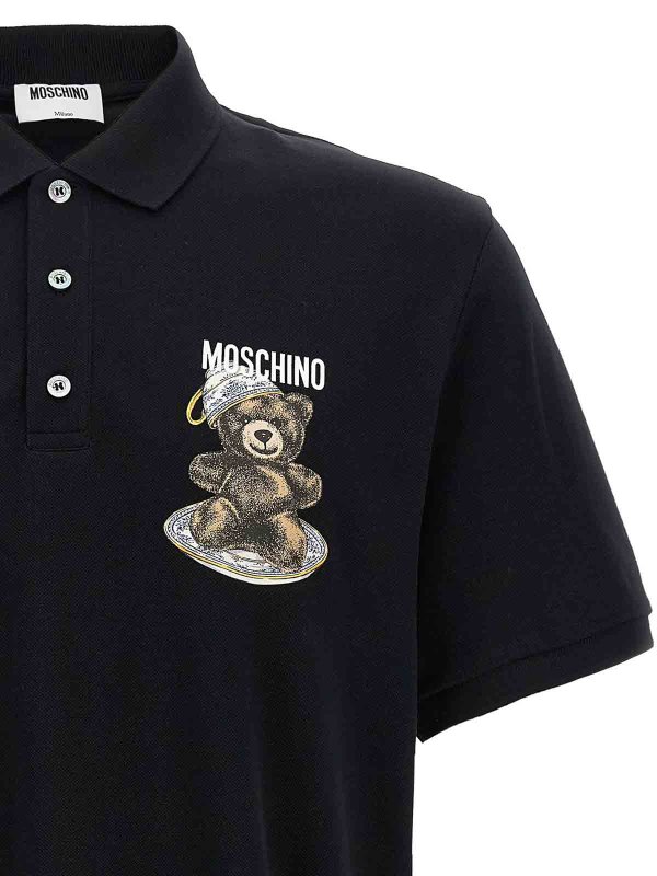The Best Shops MOSCHINO: polo shirts - Press Polo Shirt