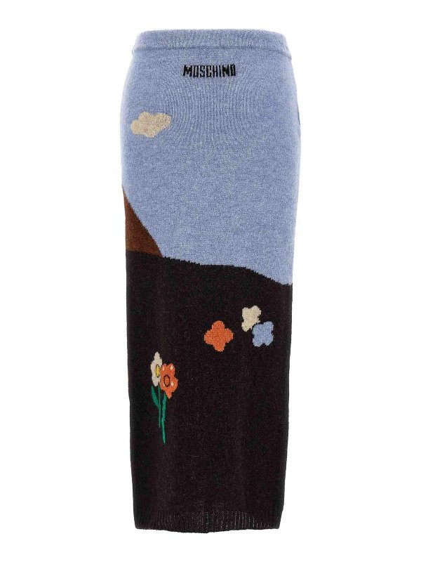 MOSCHINO: Knee length skirts & Midi online - Shetland Knit Skirt