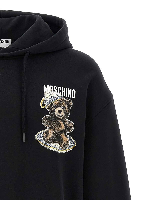 The Best Shops MOSCHINO: スウェット＆セーター - スウェットシャツ/セーター - 黒