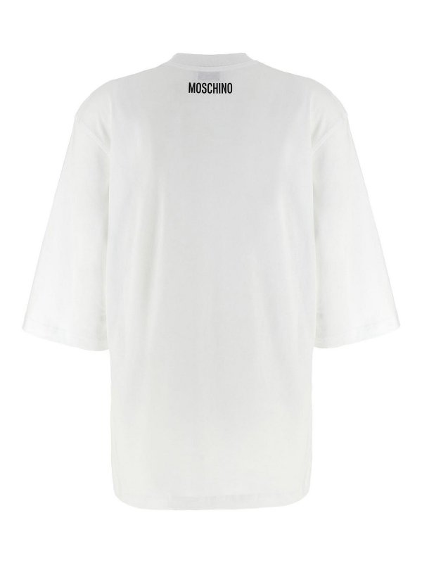 MOSCHINO: Tシャツ online - Tシャツ - 白