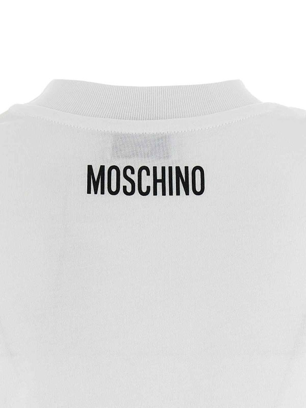 Tシャツ - 白 shop online: MOSCHINO