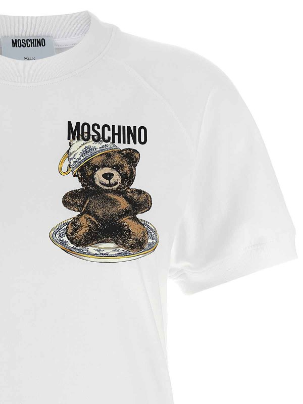The Best Shops MOSCHINO: t-shirt - T-shirt  stampata