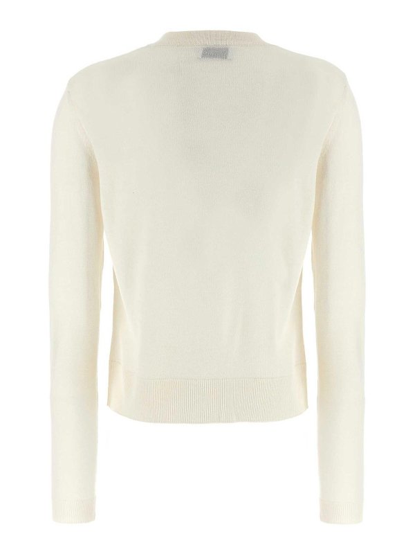 MOSCHINO: クルーネック online - クルーネック - 白