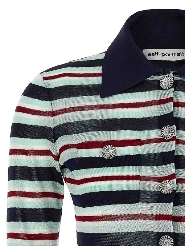 The Best Shops Self Portrait: Cardigans - Cardigan - Multicolore