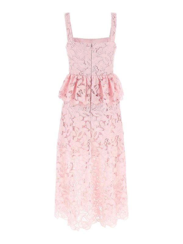 Self Portrait: Robe longueur genou online - Robe Au Genou - Couleur Chair