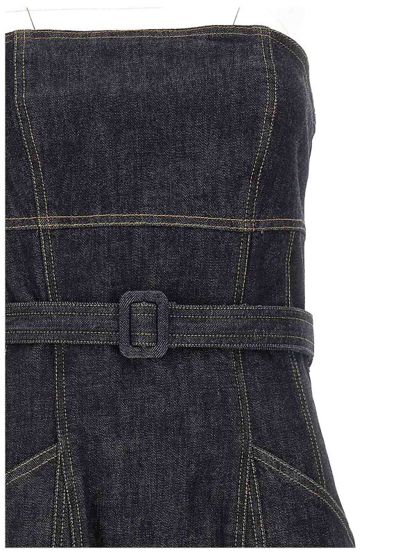 The Best Shops Self Portrait: Vestidos media pierna - Vestido Midi - Azul