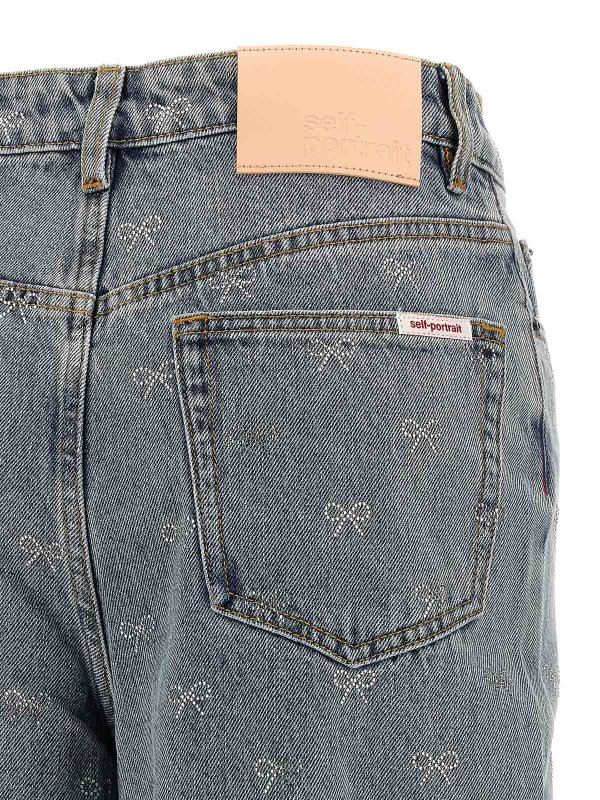 ブーツカットジーンズ - ブルー shop online: Self Portrait