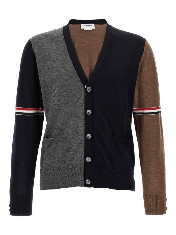 THOM BROWNE: Cardigans - Cardigan - Bunt