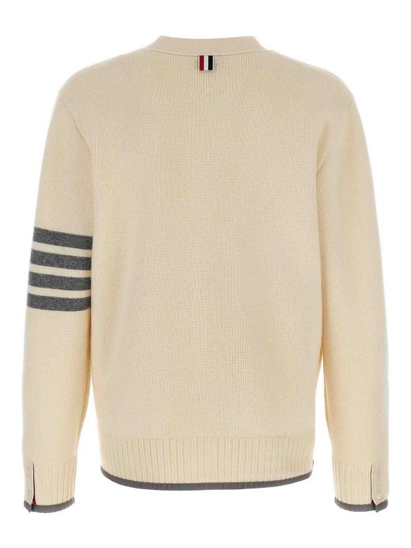 THOM BROWNE: cardigan online - Cardigan di lana